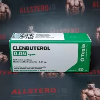 Tesla clenbuterol 0,04mg/tab - цена за 50 таб