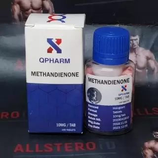 QPHARM METHANDIENONE 10mg/tab - ЦЕНА ЗА 100 ТАБ