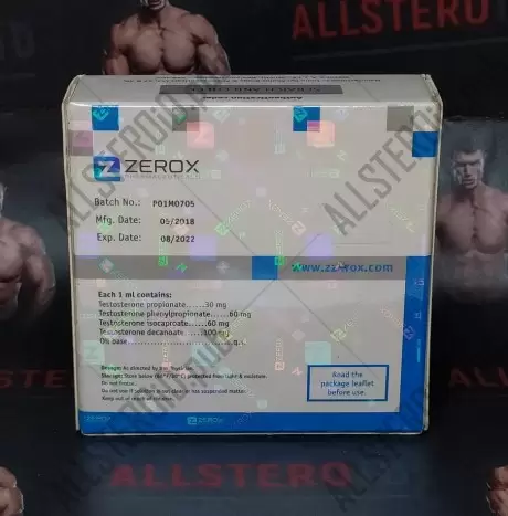 ZZEROX TESTOROX MIX 250MG/ML - ЦЕНА ЗА 1 АМПУЛУ