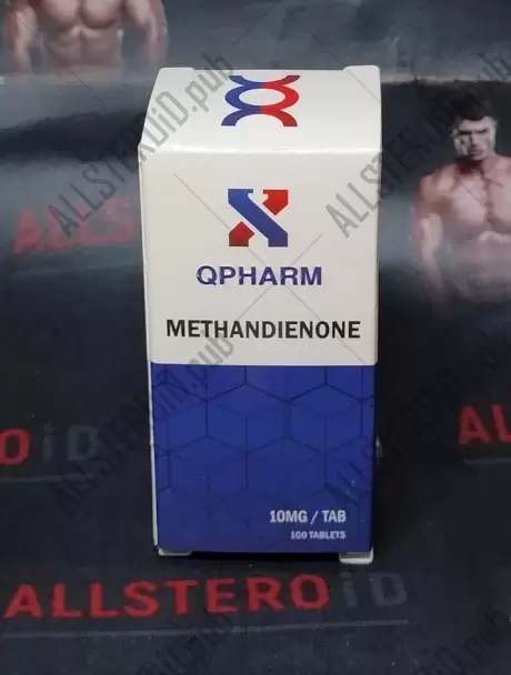 QPHARM METHANDIENONE 10mg/tab - ЦЕНА ЗА 100 ТАБ