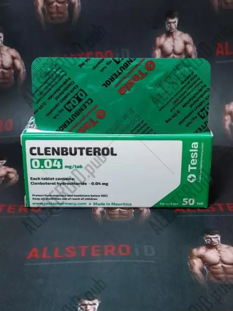 Tesla clenbuterol 0,04mg/tab - цена за 50 таб