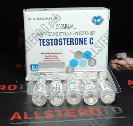 ICE TESTOSTERONE C 250mg/ml - ЦЕНА ЗА 1 АМПУЛУ