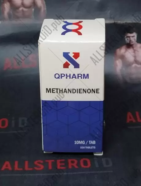 QPHARM METHANDIENONE 10mg/tab - ЦЕНА ЗА 100 ТАБ