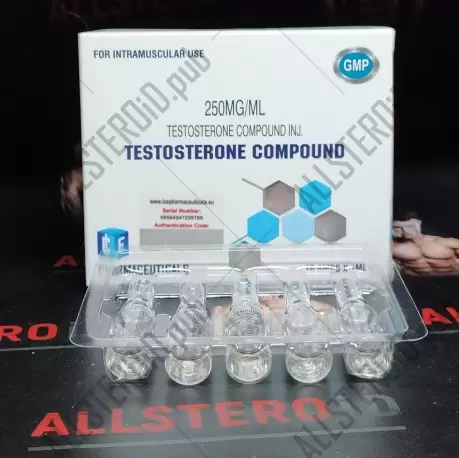 ICE TESTOSTERONE COMPOUD 250mg/ml - ЦЕНА ЗА 1 АМПУЛУ