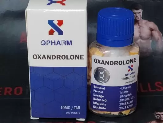 QPHARM OXANDROLONE 10mg/tab - ЦЕНА ЗА 100 ТАБ