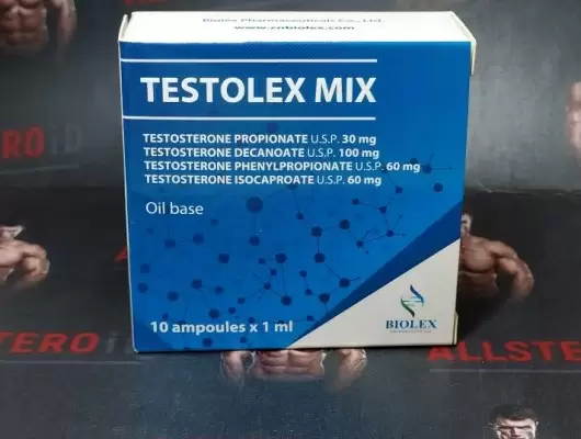 Mix of 3 Testosterone 250mg/ml - цена 10 амп